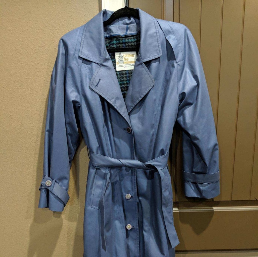 Vintage London fog trench coat.